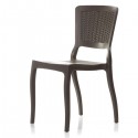 Plastik Rattan Sandalye BSV007